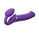Безремневой страпон с вибрацией Strap-On-Me Vibrating Violet XL, диам. 4,7см, пульт ДУ, регулируемый SO3827 фото 1