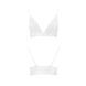 Эластичный топ с кружевом Passion PS001 TOP XL, white SO4190 фото 4