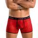 Чоловічі прозорі боксери Passion 046 SHORT PARKER XXL/XXXL Red, сітка, під леопард SO7611 фото 1