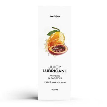 Лубрикант на водній основі Satisfyer Juicy Lubricant Mango & Passion water based 300 мл SX2726 фото