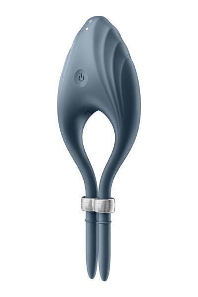 Эрекционное вибокольцо лассо Satisfyer Duelist Dark Blue, 10 режимов, мощный мотор SO6276 фото