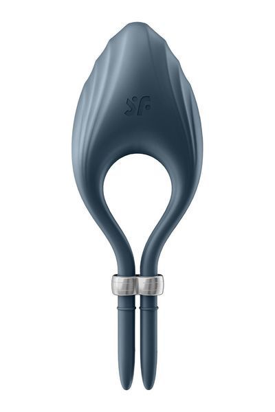 Эрекционное вибокольцо лассо Satisfyer Duelist Dark Blue, 10 режимов, мощный мотор SO6276 фото