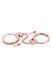 Наручники Fetish Tentation Premium Chick wrist cuffs in rose-gold metal SX1091 фото 3