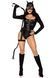 Эротический костюм кошечки Leg Avenue Fierce Feline XS, боди, пояс с подвязкой, маска кошки SO9227 фото 6