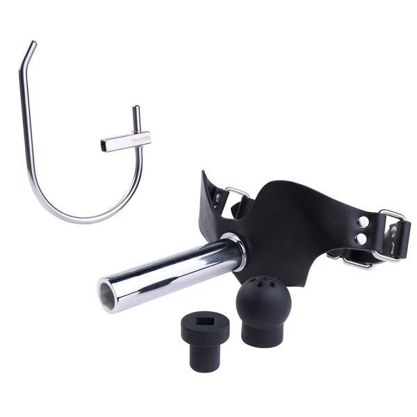 Набор для доминирования LOCKINK SEVANDA Objectification Bathroom Set, маска и 4 насадки SX0894 фото