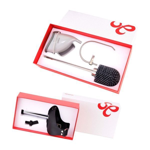 Набор для доминирования LOCKINK SEVANDA Objectification Bathroom Set, маска и 4 насадки SX0894 фото