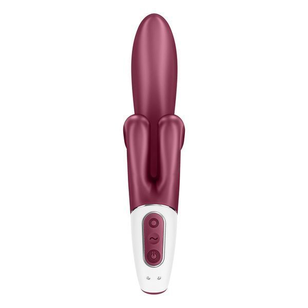 Вибратор-кролик Satisfyer Touch Me Red, двойной отросток, 3 мощных мотора SO7776 фото