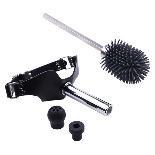 Набор для доминирования LOCKINK SEVANDA Objectification Bathroom Set, маска и 4 насадки SX0894 фото