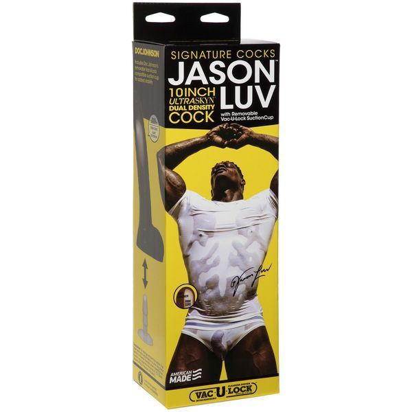 Фаллоимитатор Doc Johnson Jason Luv 10 Inch Cock, со слепка пениса, Vac-U-Lock, диаметр 5,1 см SO9855 фото