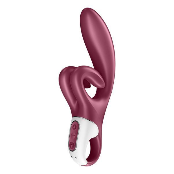 Вибратор-кролик Satisfyer Touch Me Red, двойной отросток, 3 мощных мотора SO7776 фото