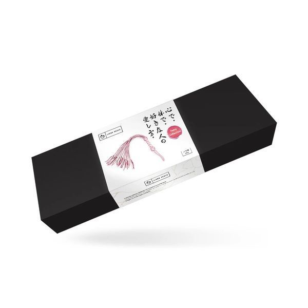 Флоггер Liebe Seele White & Pink Leather Whip SX2833 фото