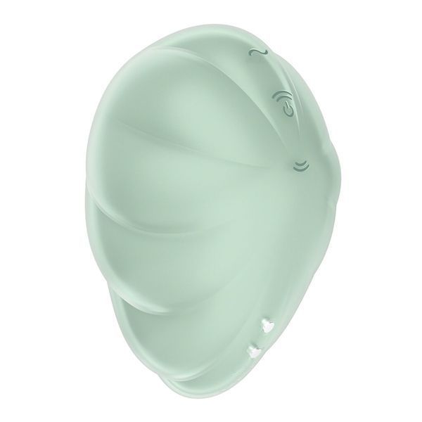 Вакуумный стимулятор с вибрацией Satisfyer Cloud Dancer Mint SO8973 фото