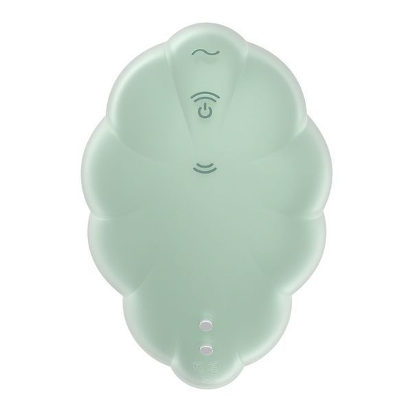Вакуумный стимулятор с вибрацией Satisfyer Cloud Dancer Mint SO8973 фото