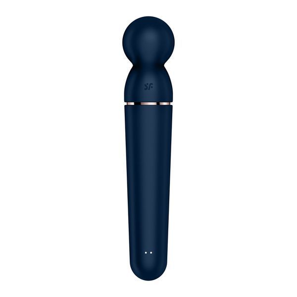 Вибромассажер Satisfyer Planet Wand-er Blue/Rosegold, очень мощный, беспроводной SO8783 фото