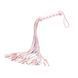 Флоггер Liebe Seele White & Pink Leather Whip SX2833 фото 3
