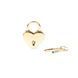 Замочек Liebe Seele Heart Shape Padlock Gold (2 шт) SX1677 фото 1