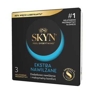 Презервативы SKYN Ekstra Nawilżanel 3 шт SX2379 фото