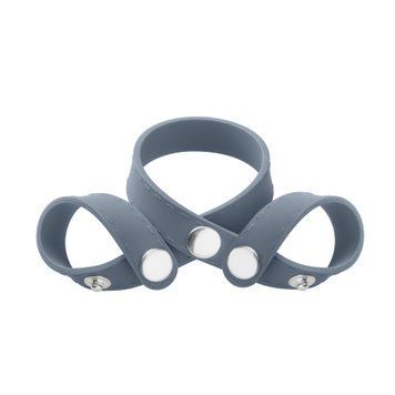 Эрекционное кольцо с разделителем мошонки Boners 8-Style Ball Splitter SO8859 фото