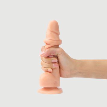Реалистичный фаллоимитатор Strap-On-Me Sliding Skin Realistic Dildo Vanille XL, эффект подвижной кож SO6262 фото