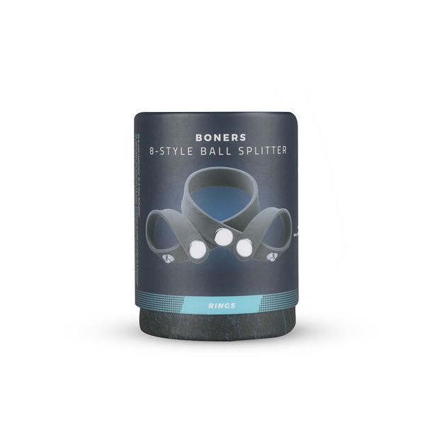 Эрекционное кольцо с разделителем мошонки Boners 8-Style Ball Splitter SO8859 фото