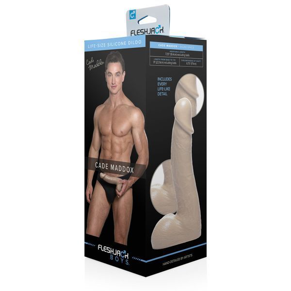 Фаллоимитатор Fleshjack Boys: Cade Maddox Dildo, по слепку пениса порноактера SO9589 фото