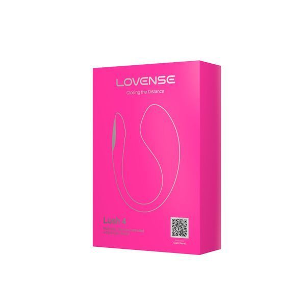 Смарт-віброяйце Lovense Lush 4, дуже потужне, швидке заряджання, LED-підсвічування SX2291 фото