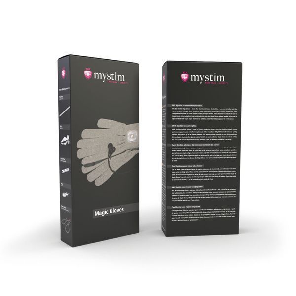 Перчатки для электростимуляции Mystim Magic Gloves, очень нежное воздействие SO2979 фото