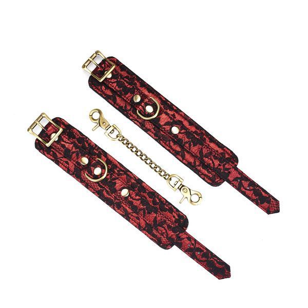 Наручники Liebe Seele Victorian Garden Wrist Cuff, кольца и соединительная цепочка SO9473 фото