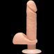 Фаллоимитатор Doc Johnson The D - Perfect D - Vibrating 7 Inch With Balls - ULTRASKYN, диаметр 4,5см SO1578 фото 1