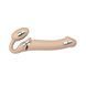 Безремневой страпон с вибрацией Strap-On-Me Vibrating Flesh L, диаметр 4,2 см, пульт ДУ, регулируемый SO3828 фото 4