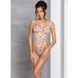 Эротическое боди с рисунком Passion LOVELIA BODY S/M, white SO4757 фото 3