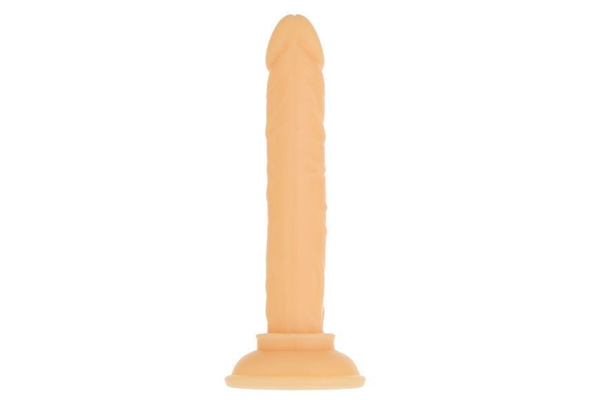 Фаллоимитатор ADDICTION Tino 5.25&Prime; Silicone Dildo, присоска, диаметр 1,9 см, вибропуля в подарок SO7754 фото