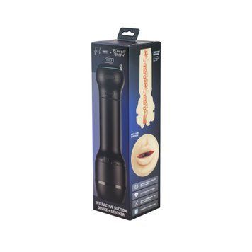 Мастурбатор-ротик Kiiroo Feel Mouth с всасывающей интерактивной насадкой PowerBlow Combo Set SX1231 фото