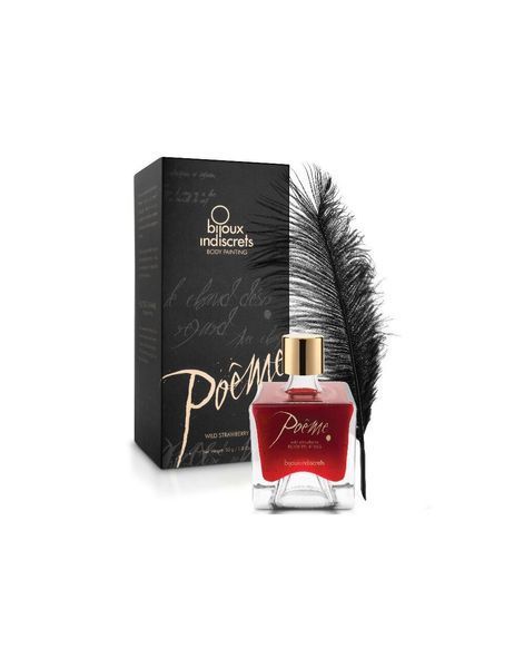 Краска для тела Bijoux Indiscrets Po&ecirc;me - Wild Strawberry SO5927 фото