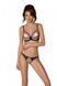Еротичний комплект Passion MARINA SET WITH OPEN BRA, L/XL, beige, відкриті чашки SO9732 фото 1