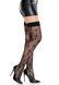 Чулки Leg Avenue Worship Me Cross Net Thigh Highs One Size SX2762 фото 4