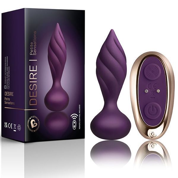 Анальная вибропробка Rocks Off Petite Sensations &ndash; Desire Purple SO5976 фото