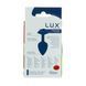 Металлическая анальная пробка Lux Active с розой - Rose Anal Plug - Black, вибропуля в подарок SO5572 фото 6