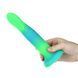 Светящийся в темноте фаллоимитатор ADDICTION Rave 8&Prime; Glow in the Dark Dildo Blue Green, 20,3 см SO6849 фото 5