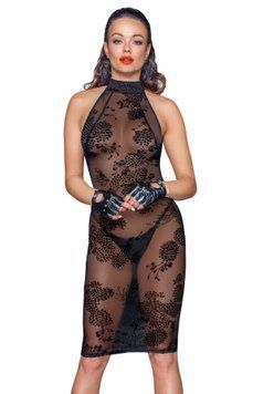 Сукня Noir Handmade F240 Midi tulle dress with velvet straps, L SX0141 фото
