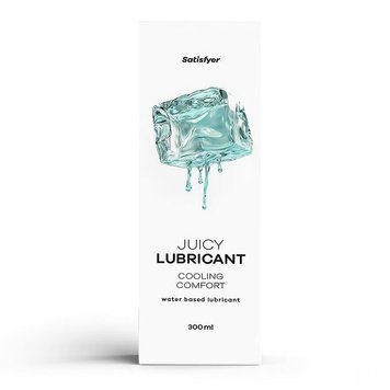 Лубрикант на водной основе Satisfyer Juicy Lubricant Cooling Comfort water based 300 мл SX2714 фото