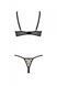 Эротический комплект Passion MARINA SET WITH OPEN BRA, S/M, beige, открытые чашки SO9733 фото 4