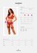 Комплект белья Obsessive Lacelove cupless 3pcs set XS/S Red, бюстгальтер, стринги, пояс для чулок SO8655 фото 5