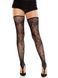 Чулки Leg Avenue Floral Net Toe Loop Footless Thigh Highs One Size SX2763 фото 1