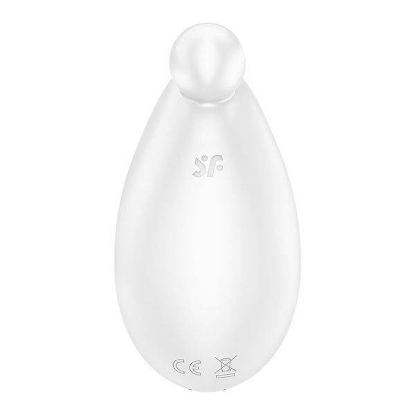 Вибратор для наружной стимуляции Satisfyer Spot On 2 White, очень мощный, гибкий отросток SX0578 фото