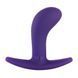 Анальная пробка Fun Factory BOOTIE, S, фиолетовая, диаметр 2,8 см, тонкий ограничитель SX1002 фото 1