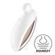 Вибратор для наружной стимуляции Satisfyer Spot On 2 White, очень мощный, гибкий отросток SX0578 фото 1