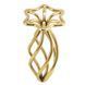 Анальная пробка LOCKINK SEVANDA Hollow Spiral Golden Metal Anal Plug - S size SX0882 фото 9