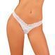 Кружевные танга Obsessive Heavenlly thong XL/2XL SO8187 фото 1