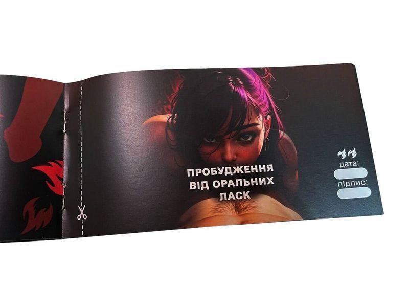Чековая книжка &laquo;СЕКС Бажань - Новий рівень&raquo; (50 спокусливих чеків) (UKR) SX0671 фото